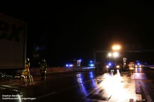 LKW Unfall BAB7 AS Altwarmbüchen
