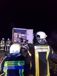 LKW-Brand Altwarmbüchen 19.01.2018