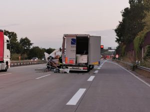 ABC Gefahrgut LKW Unfall