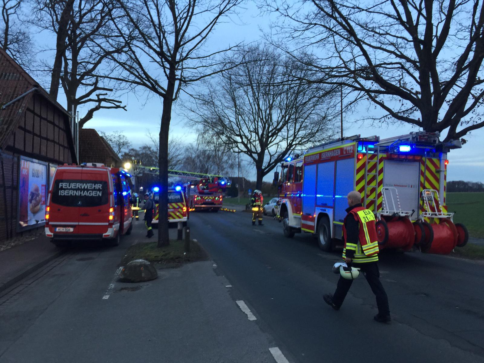 Küchenbrand Altwarmbüchen