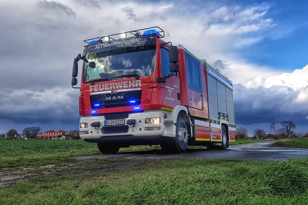 HLF20 Feuerwehr Altwarmbüchen